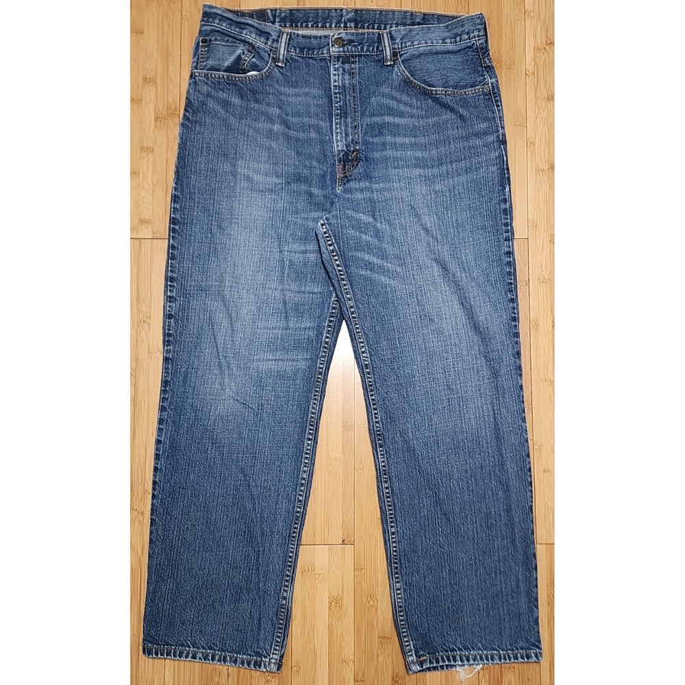 Levis 505 Jeans Mens 38x30 Blue Denim Straight Leg Regular Fit 00550-2765